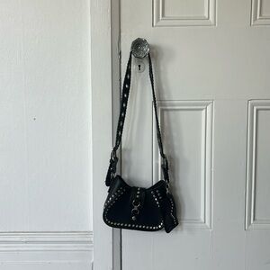 Urban Outfitters Adjustable Strap Black Crossbody/Shoulder Bag